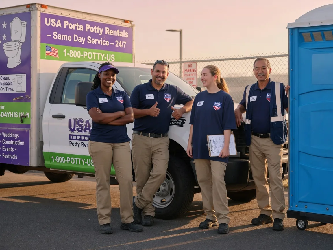 Porta Potty Rental company in Elkhart, IL