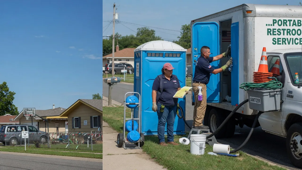 Portable Toilet Rental in Elkhart, IL near me